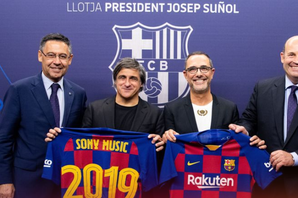 FC Barcelona forges a strategic alliance with Sony Music