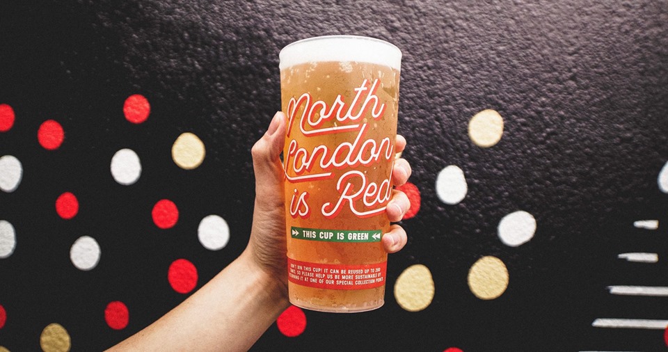 Arsenal saves half a million single-use cups from landfill