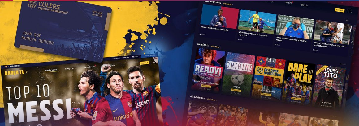 FC Barcelona launches its own streaming service