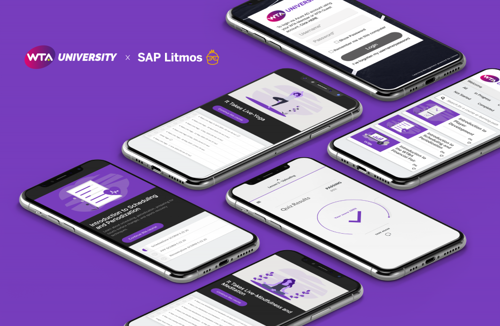 WTA partners SAP to launch an educational platform