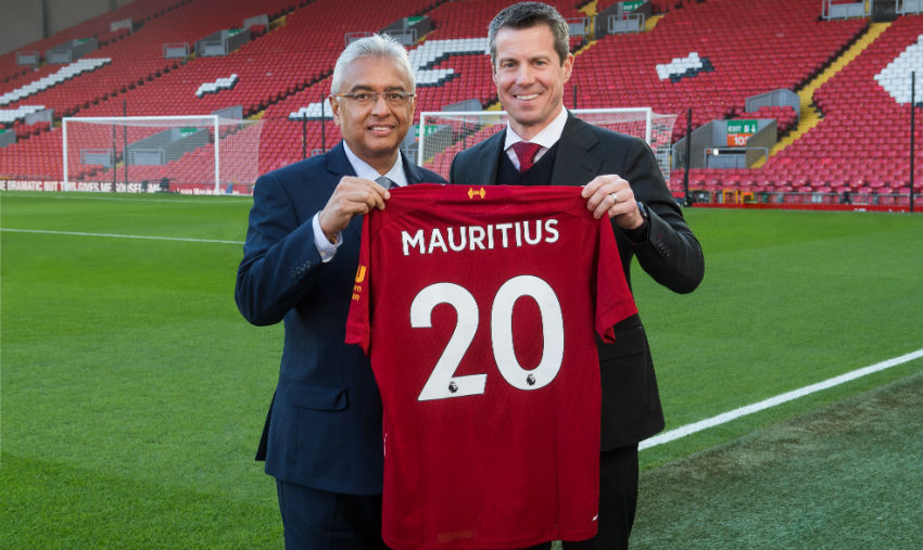 Liverpool FC names Mauritius as tourism and economic development partner