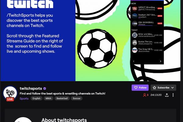 Amazon’s Twitch unveils sports channel; partners with Real Madrid & Arsenal