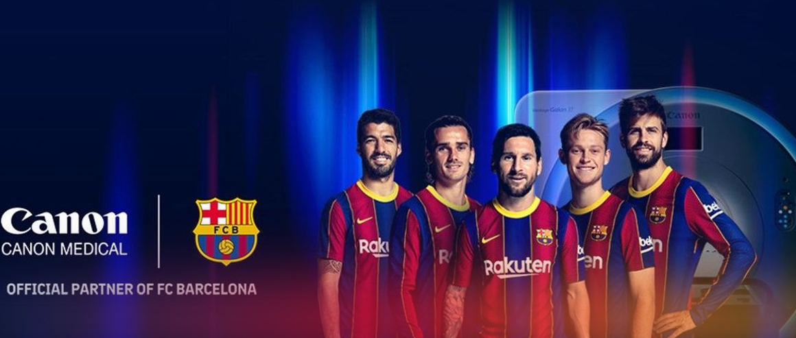 FC Barcelona renews Canon Medical partnership until 2025