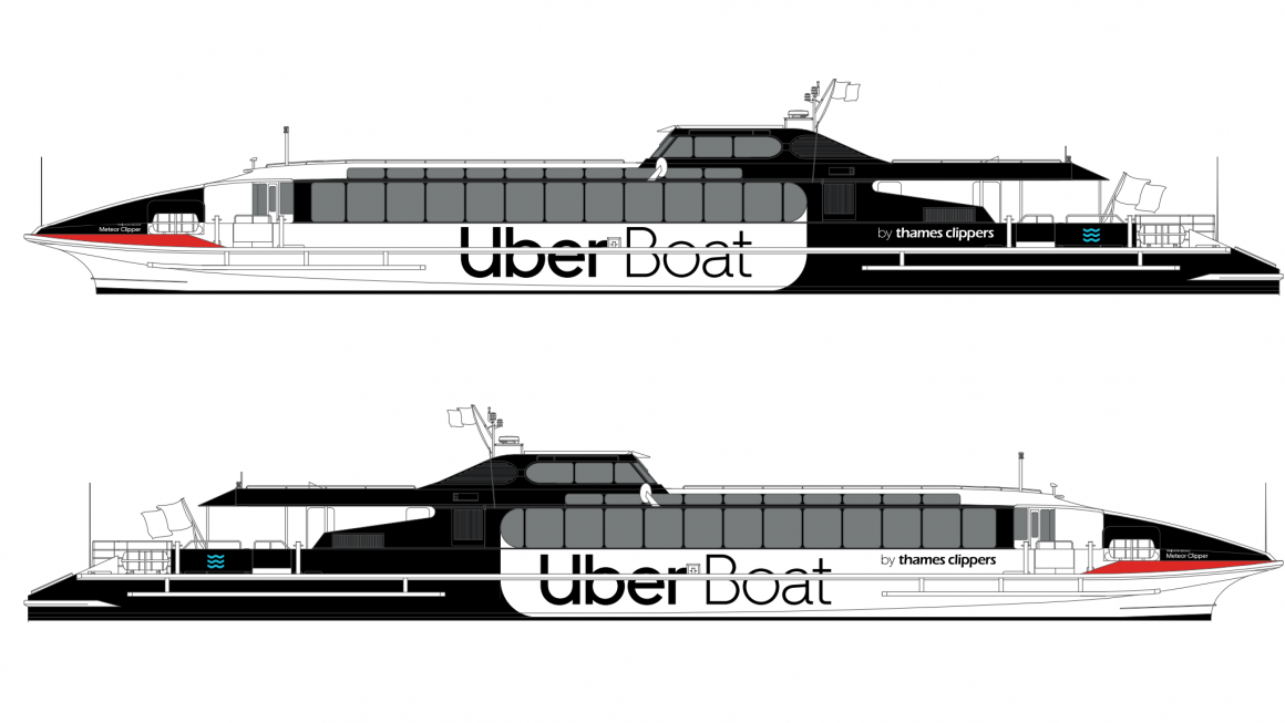 Uber unveils boat service in partnership with Thames Clippers
