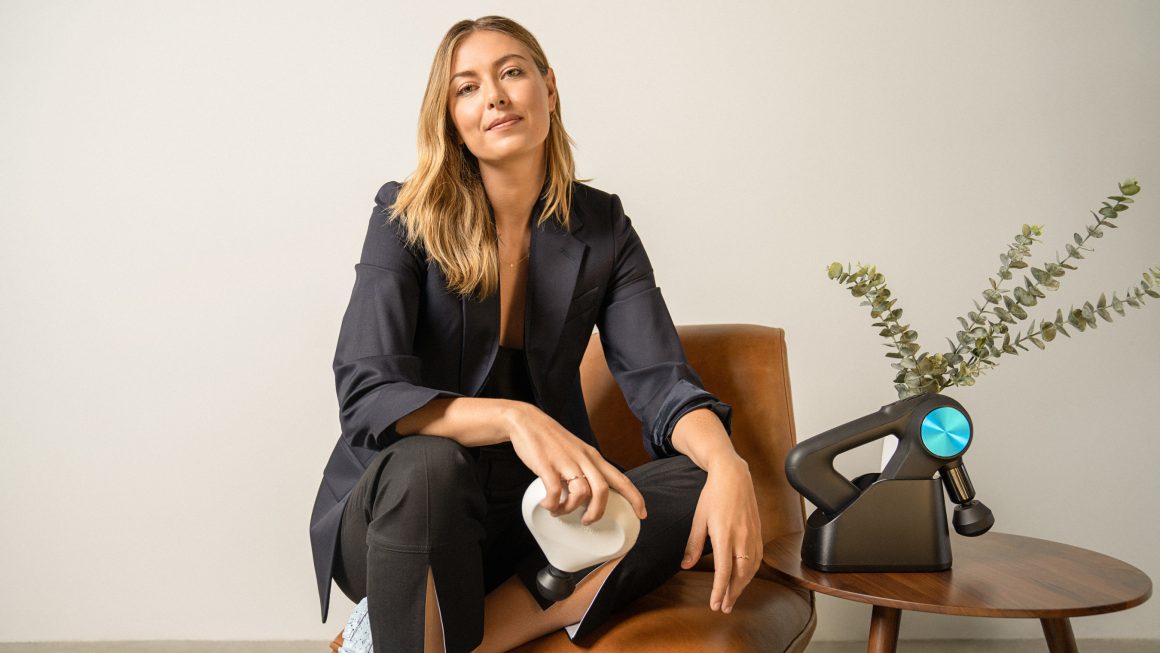 Maria Sharapova invests in tech wellness brand Therabody