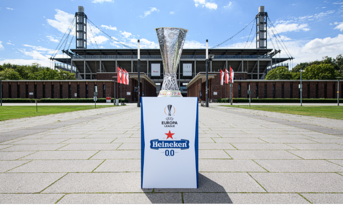UEFA Europa League partners Heineken non-alcoholic beer