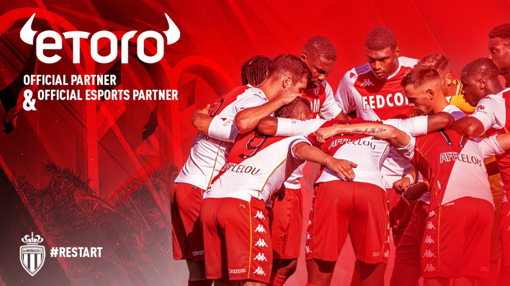 AS Monaco signs eToro as official eSports partner until 2022
