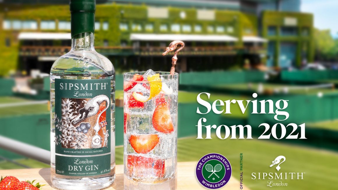 Wimbledon signs Sipsmith as first official gin partner