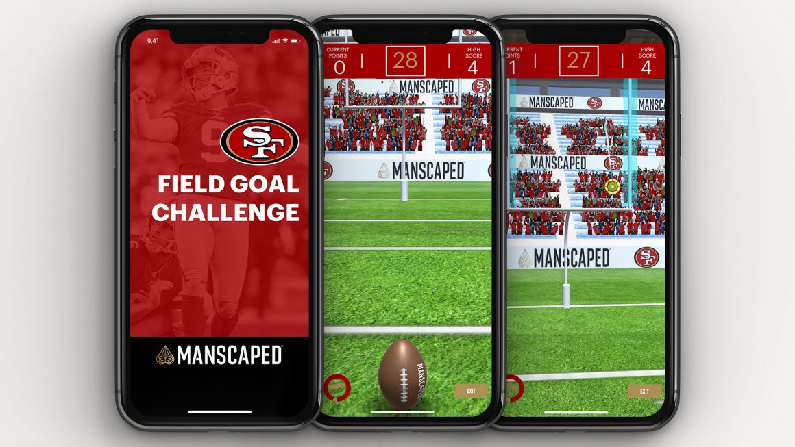 MANSCAPED and 49ers expand brand integration with interactive mobile app game