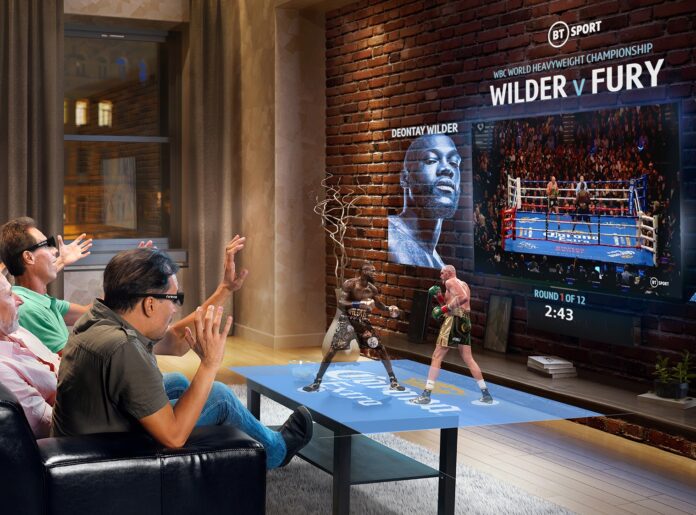 BT Sport collaborates with Condense Reality to stream hologram-style 3D videos