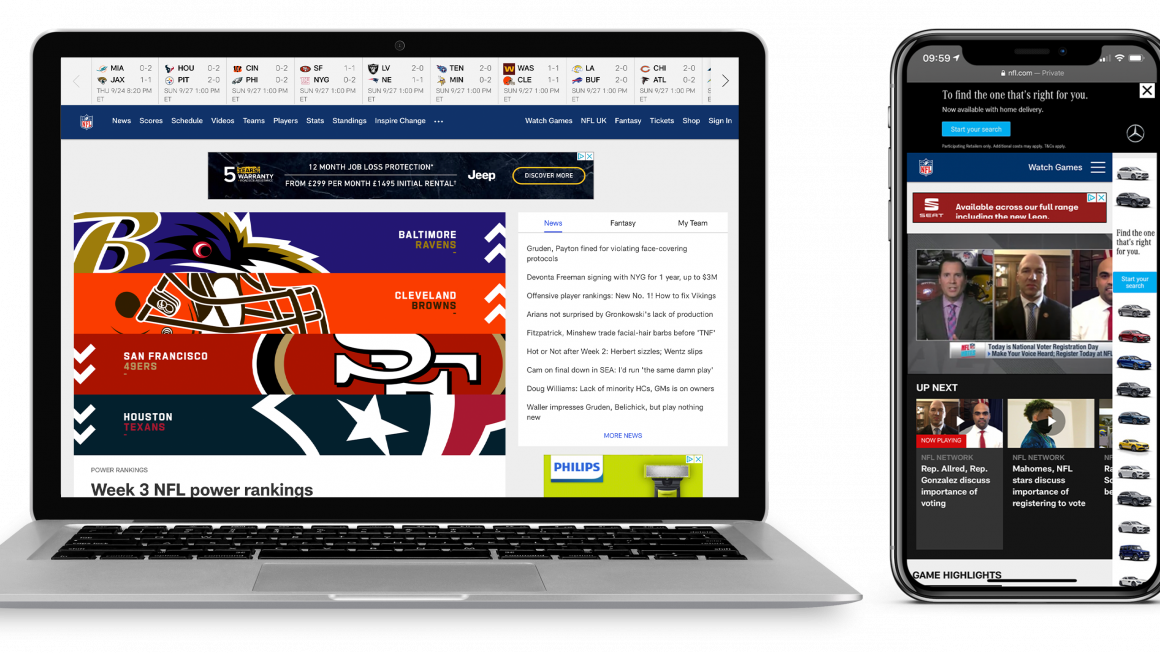 The NFL renews advertising partnership with Snack Media