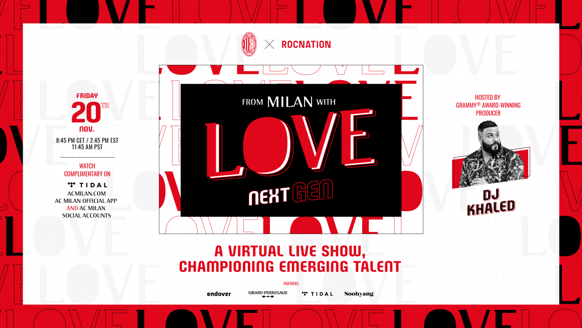 AC Milan and Roc Nation partners to create a virtual live event