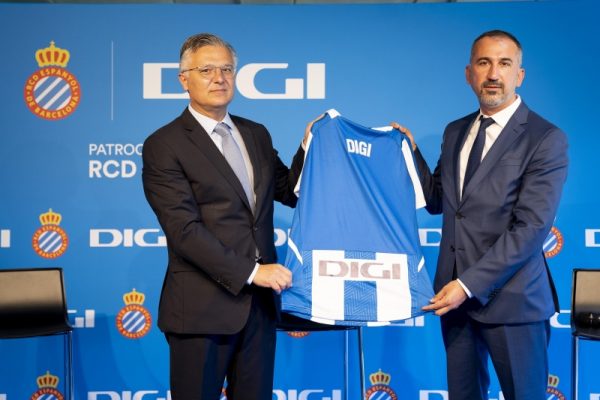 RCD Espanyol names DIGI as official sponsor until 2023