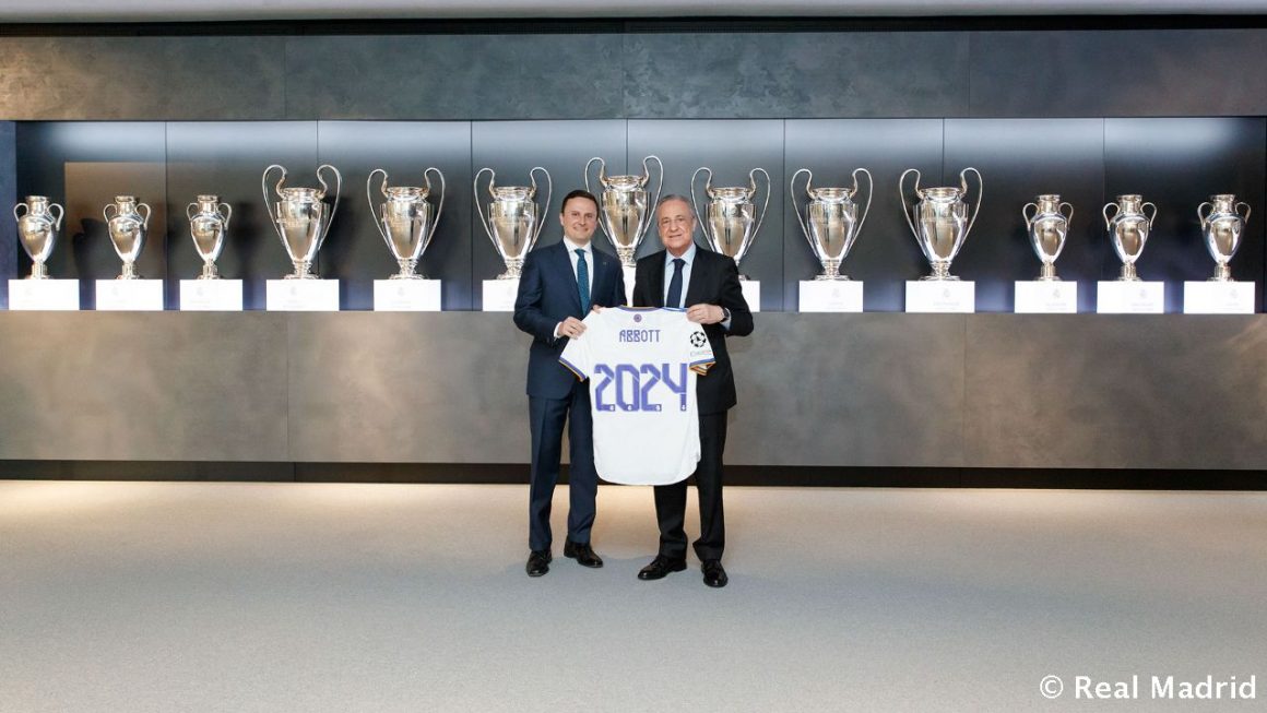 Real Madrid names Abbott as health nutrition sponsor until 2024