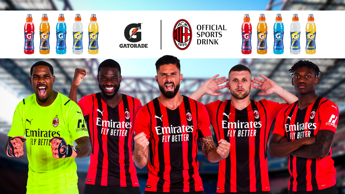 AC Milan signs Gatorade as official sports drink partner