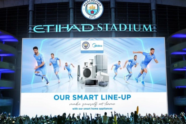Manchester City renews global partnership with Midea