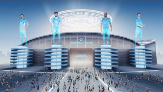 Manchester City to create metaverse with Sony