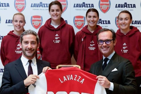 Lavazza becomes official coffee partner of Arsenal Women