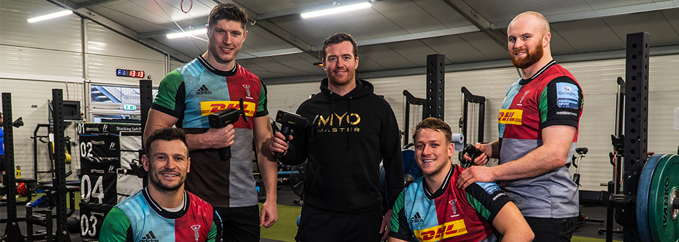 Harlequins signs MyoMaster as official recovery partner