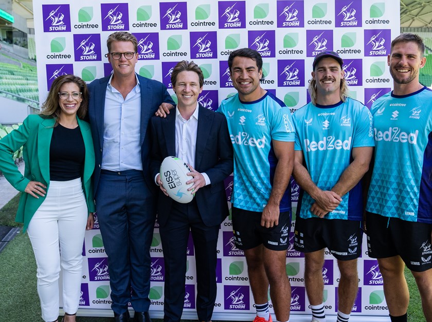 Melbourne Storm inks three-year partnership with Cointree