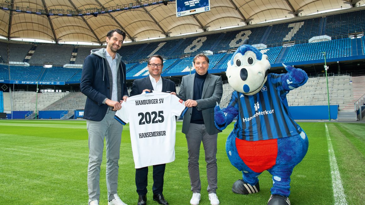 HSV inks jersey partnership with HanseMerkur