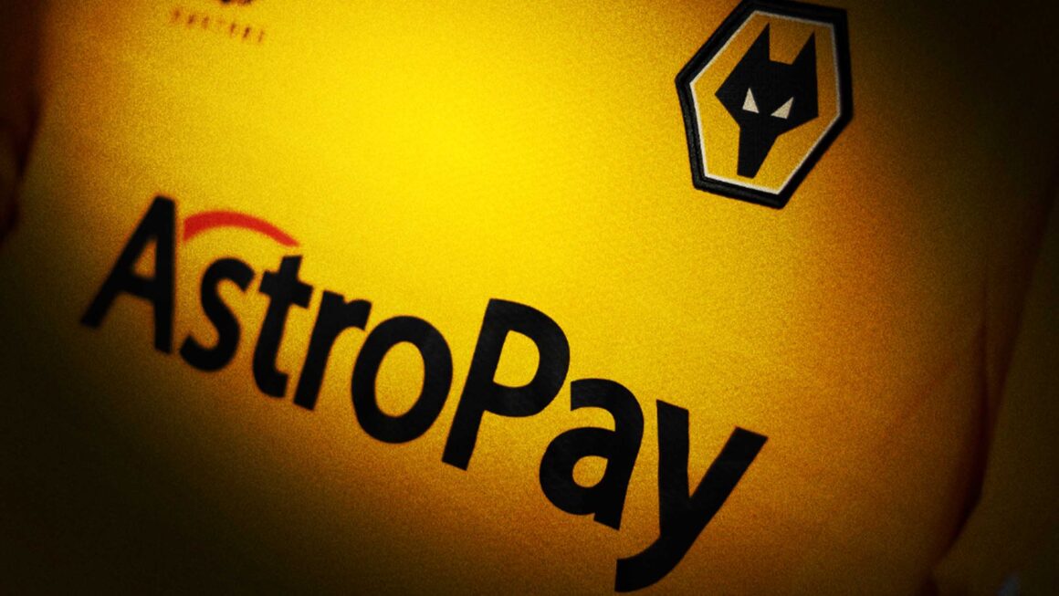 Wolves sign AstroPay as principal shirt sponsor