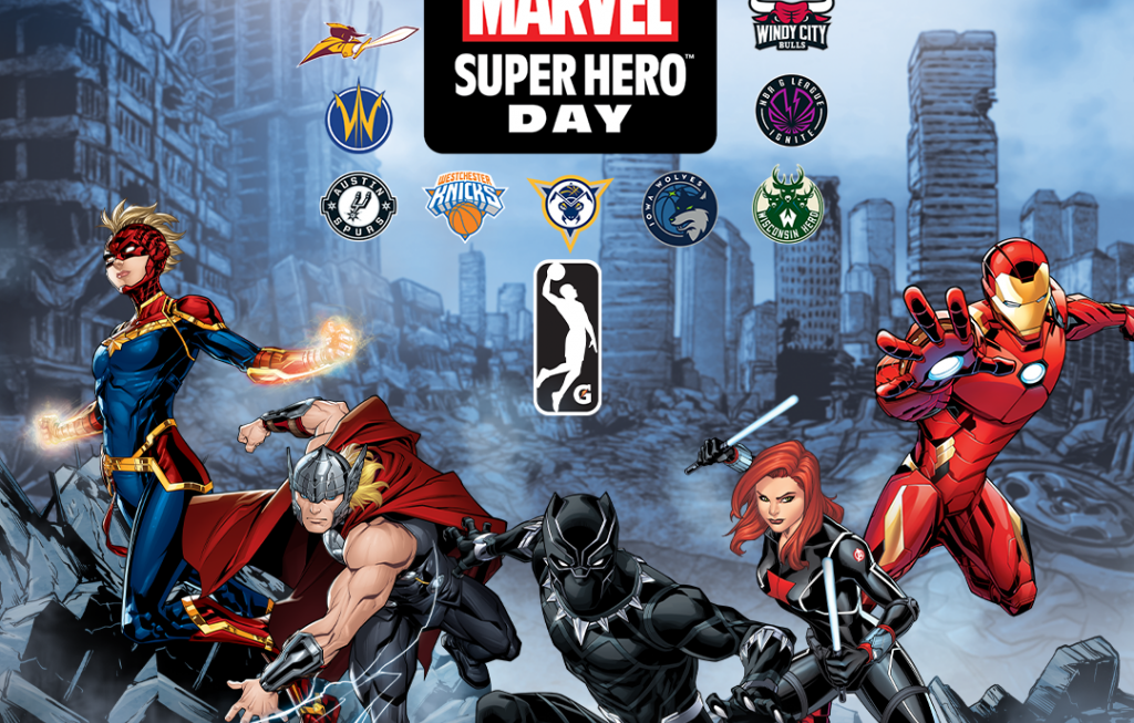 NBA G League collaborates with Marvel for the new season