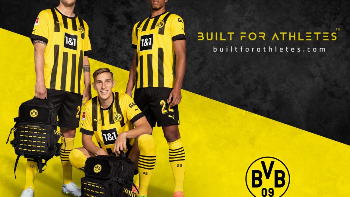Borussia Dortmund joins forces with Built For Athletes for bespoke backpacks