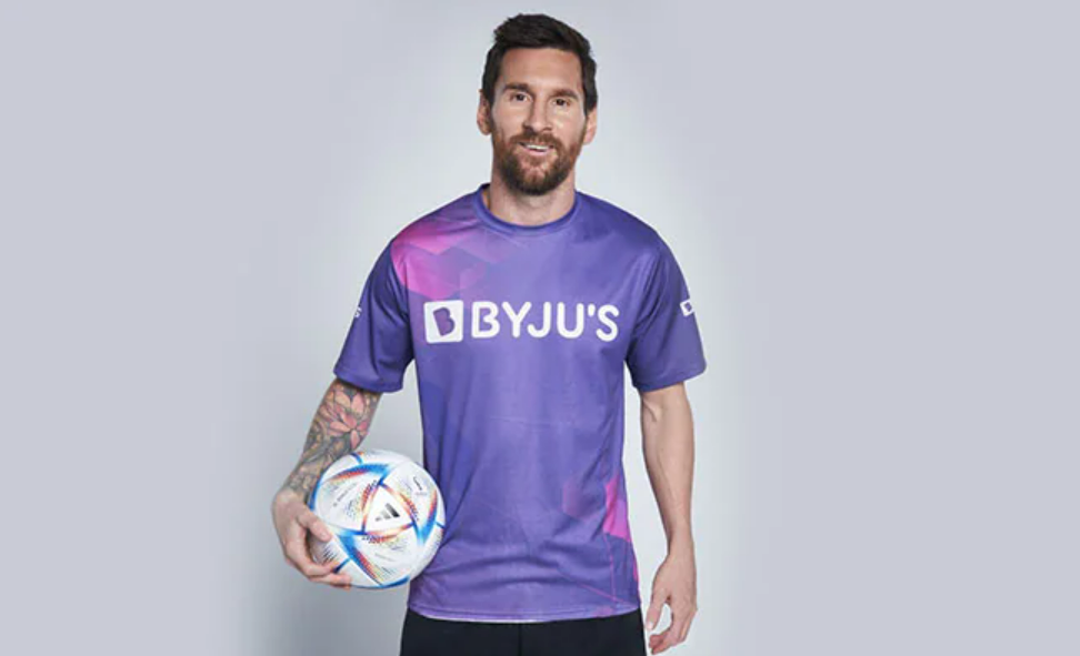 BYJU’s sign Lionel Messi to promote equitable education