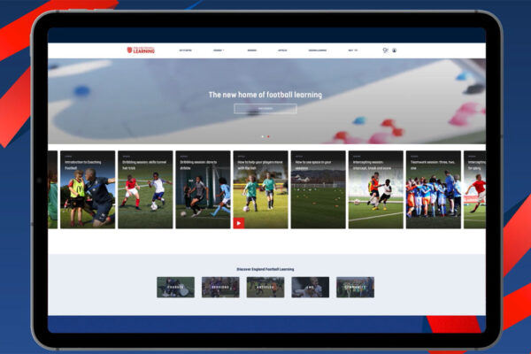 FA launches a revamped England Football Learning website