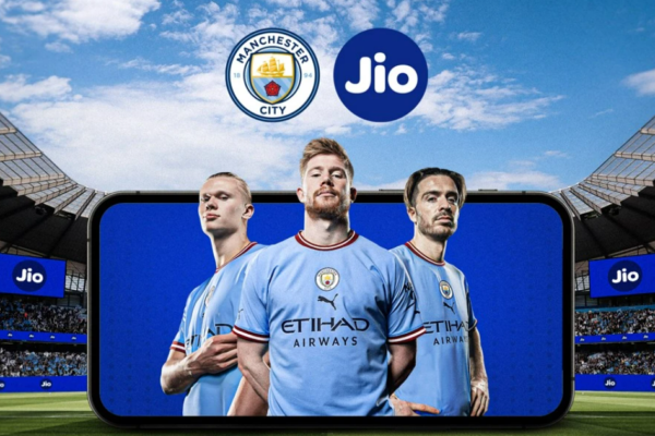 Man City signs Jio as official mobile communications network partner in India