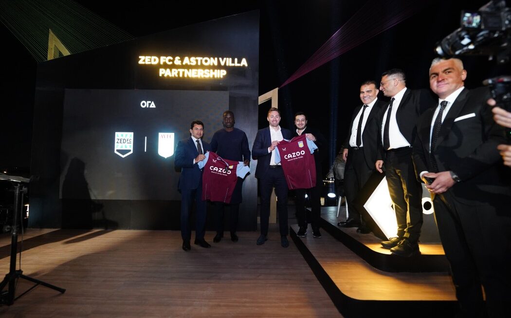 Aston Villa to collaborate with ZED FC to develop young talent